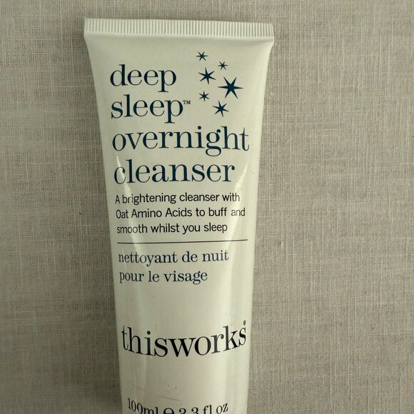 This Works Deep Sleep Overnight Cleanser Full Size Brightening Oat Amino Acids - Picture 5 of 7